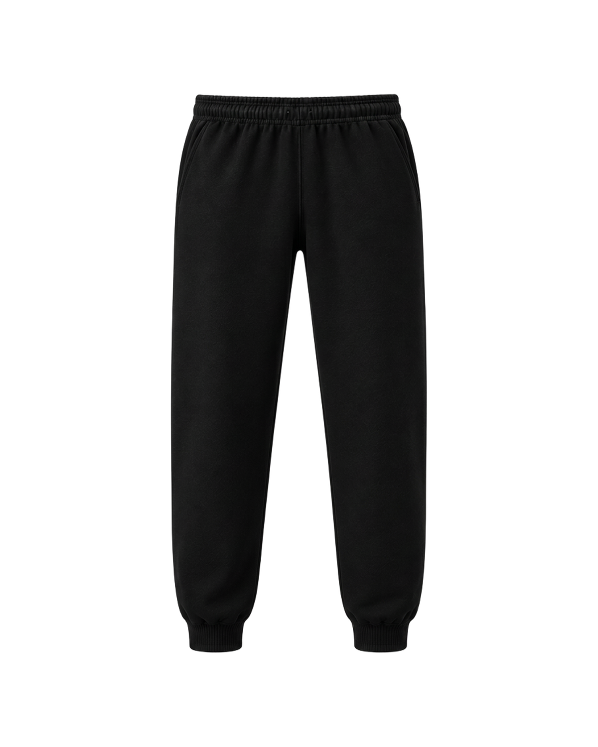 Calça jogger preto — vista frontal